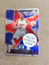 TAMIKA CATCHINGS 2025 Impeccable Stainless Stars BLUE ~ Fever 10 /49