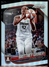 2025 Panini Prizm WNBA #46 Brittney Griner Silver Prizms Atlanta Dream
