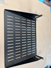 19" 2 Space 2U Cantilever Data Server Network Rack Mount Vented Shelf 15" Deep