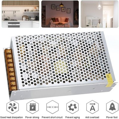 AC 110V/220V auf  DC 12V 20A 240W Netzteil Trafo Schaltnetzteil Adapter Netzteil