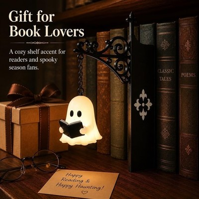 Library Lantern-Decorative Bookshelf Lighting, Miniature Hanging Shelf Lamp