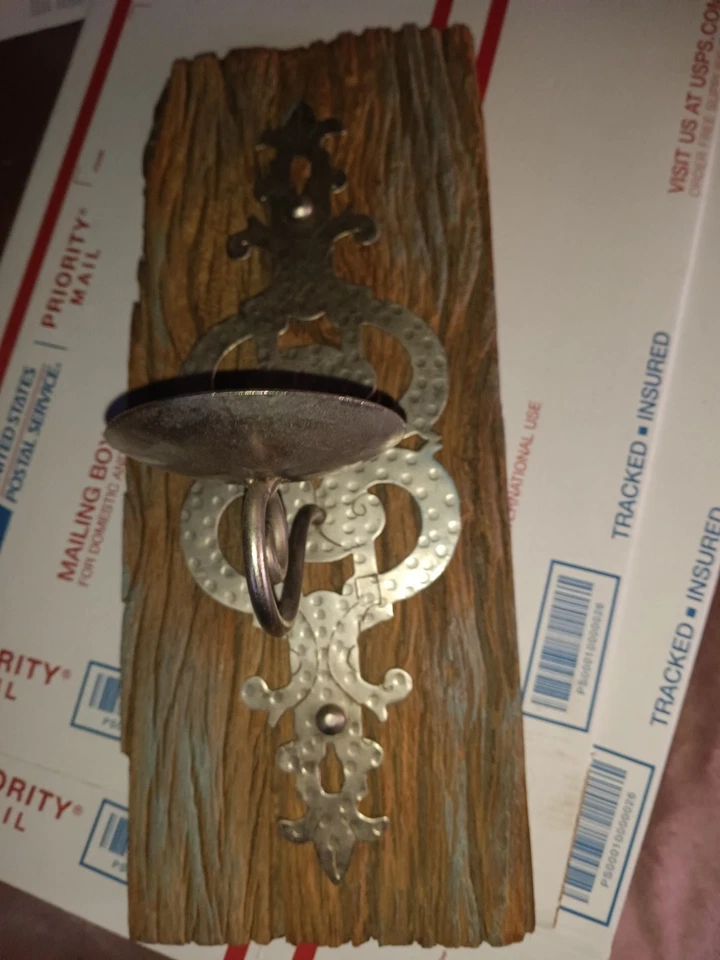 large wall candle sconce, world market Inc.  pre-owned - Image 2 of 4