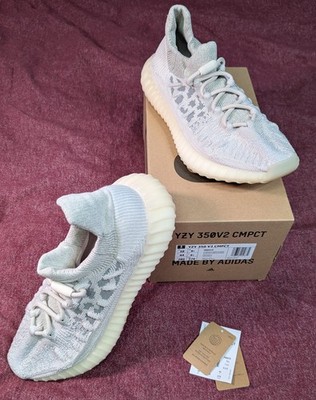 Adidas Yeezy Boost 350 V2 CMPCT Slate Bone White Grey Sail Beige Größe 44