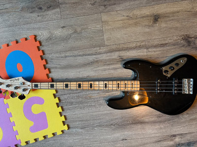 Harley Benton VT Series E-Bass | Jazz Bass | Schwarz | Roswell
