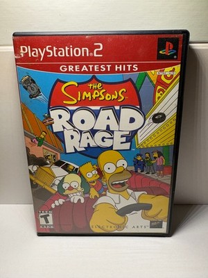 the simpsons road rage ps2 complete with case & manual, GA tracked shipping
