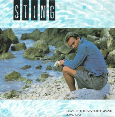 Sting - Love Is The Seventh Wave - UK 7'' Vinyl - 1985 - A&M