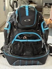 Zaino Oakley Tron Hard Shell 2011 blu atomico 92353 mancano piastre armatura