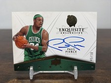 Paul Pierce 2008-09 Upper Deck Exquisite Flawless Autographs Auto /50