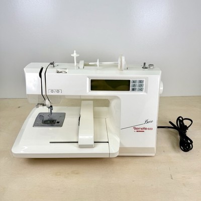 Bernette 600 Deco Digital Embroidery Sewing Machine & Power Cord - NICE!