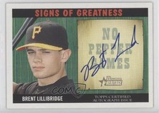 2005 Bowman Heritage Signs of Greatness Brent Lillibridge #SG-BL Auto 1j2