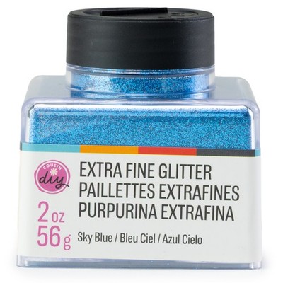 CousinDIY Glitter Stacker 2oz-Sky Blue - 5A002XQ8-5125