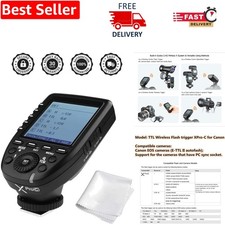Canon Compatible XproC Flash Trigger - High-Speed Sync 1/8000s  11 Functions