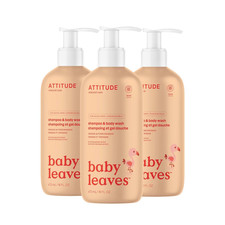 Baby 2-In-1 Shampoo and Body Wash, EWG Verified, Dermatologically Tested, Vegan,