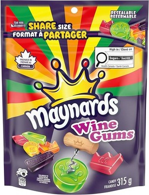 3 x Maynards Wine Gums Gummies 315 g. / 11.1  oz.