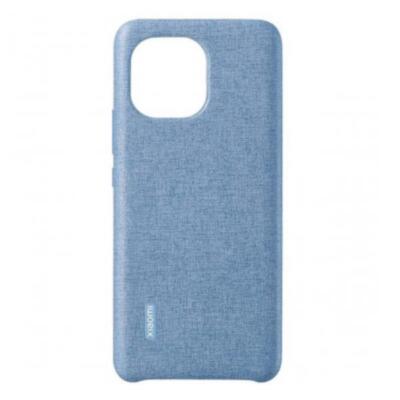 Xiaomi Mi 11 Cloth Pattern Vegan Leather Case denim blue