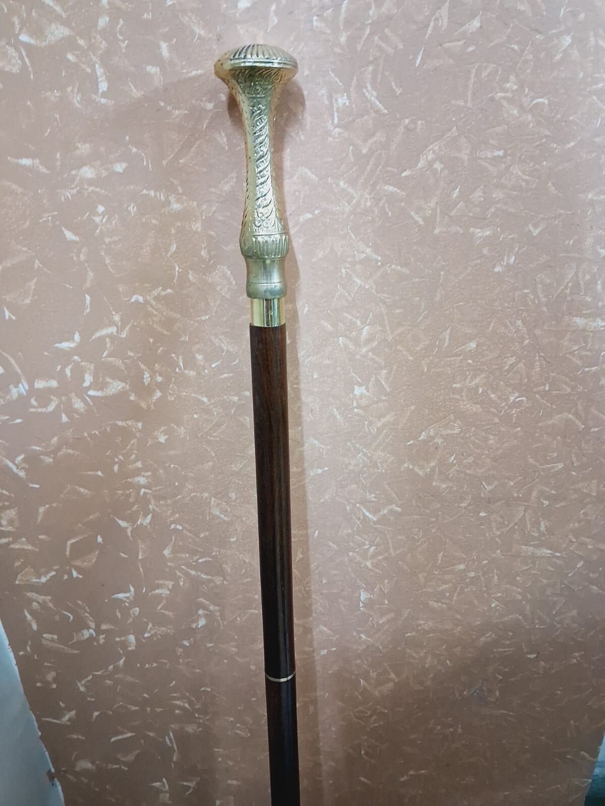 Long Designer Solid Brass Head Walking stick Anti… - image 13