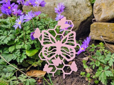 Mandala Gartendeko Pflanzenpfahl Zimmerpflanze Kunst Geschenk
