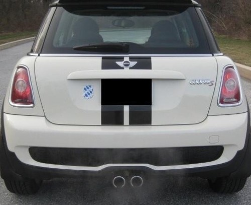 4" VINYL BONNET and BOOT RALLY STRIPES RACING STRIPE DECAL KIT For MINI COOPER S - Foto 3 di 6