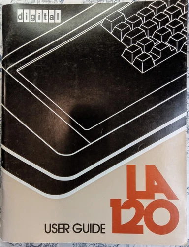 Digital Equipment Corporation DECwriter III LA 120 User Guide Manual & Addendum