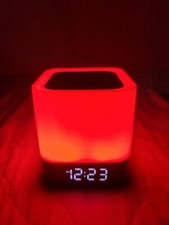 Aisuo Night Light-5 in 1 Touch Lamp/Bluetooth Speaker/Alarm Clock