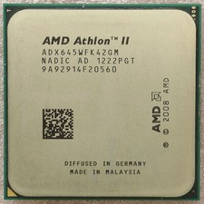AMD Athlon II X4 645 Quad Core Processor 3.1 GHz Socket AM2 /AM3 95W CPU