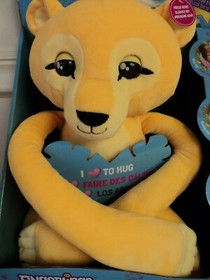 Fingerlings Hugs Sam The Lion Interactive Plush with Light Up Hair 40 Sounds NEW