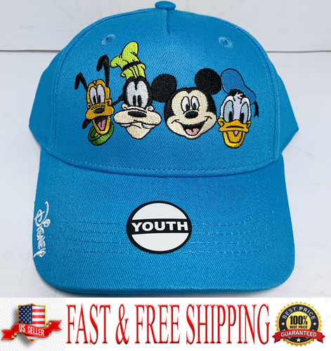 DISNEY CAP Gioventù Crazy 4 TOPOLINO PIPPO PAPERINO PLUTO Cappello  ORIGINALE | eBay