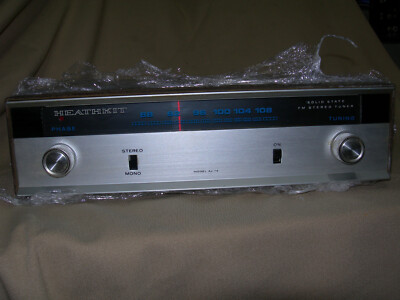 Heathkit Model AJ-14 Vintage Stereo FM Tuner, Tested Works