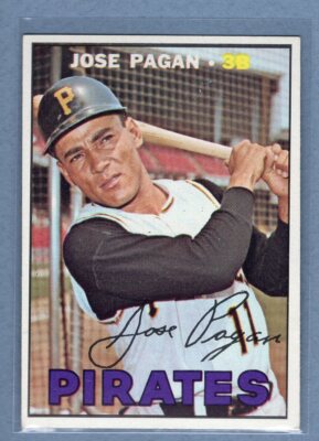1967 Topps #322 Jose Pagan (a) VG-EX   GO223