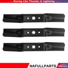 3x Mower Blades for Cub Cadet MTD 942-05052A 742-05052A XT1 XT2 50" Deck