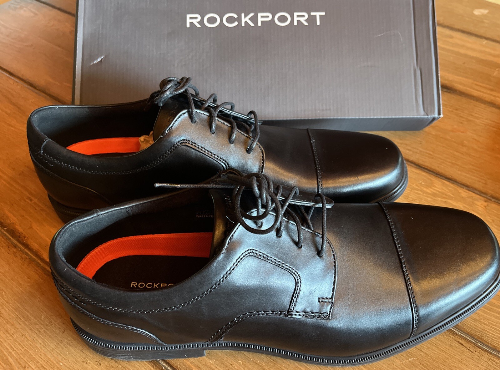 SAOLA Scarpe Oxford Rockport da uomo nere Taylor Trutech antiscivolo idroscudo 15 W