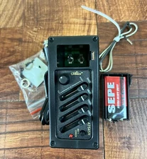 Acoustic Guitar 4 Band Equalizer EQ Preamp & Piezo Pickup. ￼EQ-A7545R