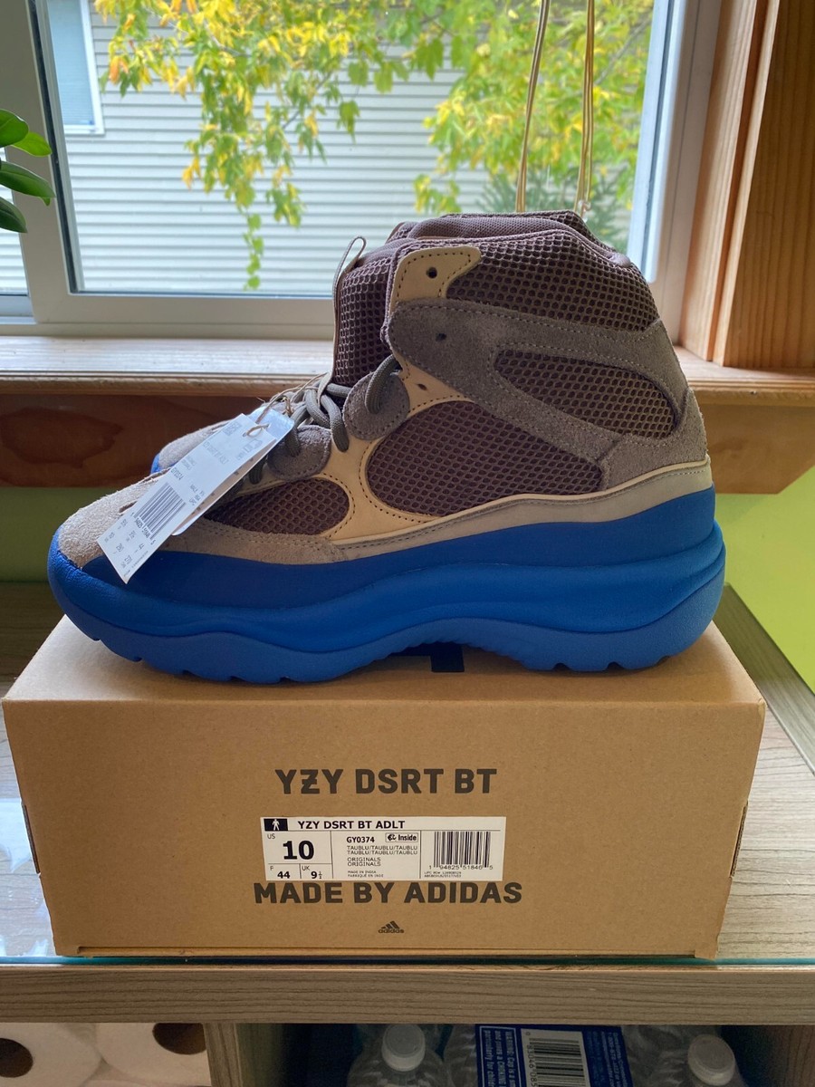 NEW Adidas Yeezy Desert Boot Taupe Blue Shoes | Size 10 | eBay