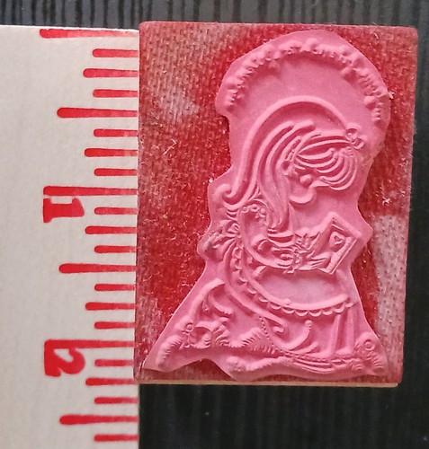 Timbro Vintage JOAN WALSH ANGLUND Kidstamps Amico 1983 Legno Mt Gomma - Foto 11 di 18
