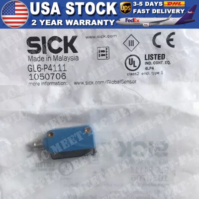 New Sick GL6-P4111 1050706 GL6P4111 Photoelectric Sensor Free Shipping
