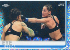 2019 Topps UFC Chrome JESSICA EYE #82 DIAMOND HOT BOX REFRACTOR SP