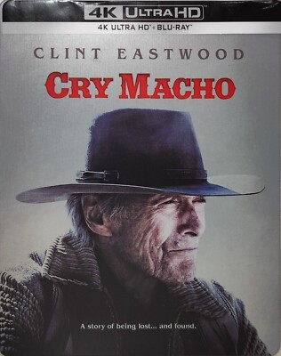 CRY MACHO   IL RITORNO   EASTWOOD   STEELBOOK   ITA   ENG   4K + BLU-RAY