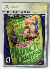 Oddworld Munch's Oddysee Microsoft Xbox 2001 Video Game