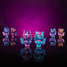 Hatchimals Glow Up Twilight Kittycan Eyes Blink Glow in Dark Wings Poseable Arms