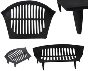15 Chiltern Cast Iron Fireside Log Coal Fire Grate Mesh Open Fuel