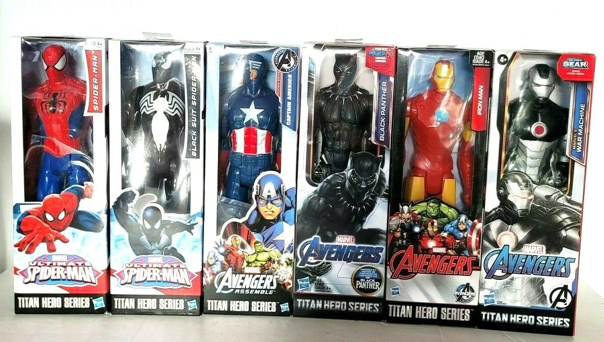 Avengers Series 12 pouces Action Figure Super-héros Modèle Poupée Jouet  avec Lumière Sonore Cadeau