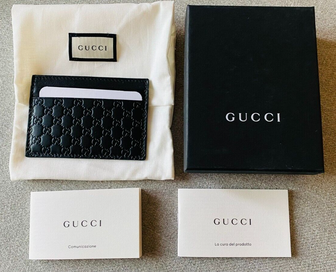 gucci signature card case