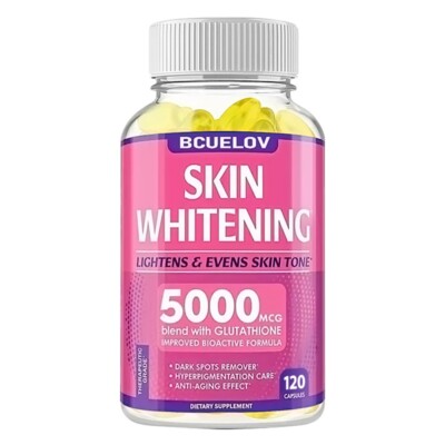 glutathione complex 5000mg L-Glutathione 5000mcg Capsules Skin whitening Antioxidant Anti-Aging, $9.59 Größe:500 Gramm (1.1 lbs)