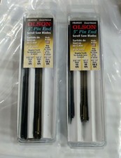 (2 Packs) 18 Piece 5" Pin End Scroll Saw Blades Assortment ~ New ~ Free Shipping
