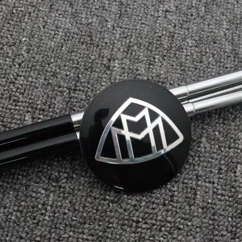 Tapacubos centrales 56 mm 65 mm 4 piezas para Mercedes-Benz Maybach S400L S500L S600L Foto 3 de 4