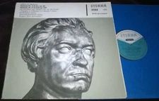 Rare Stereo 2LP Konwitschny Beethoven Symphonies 2 & 9 Eterna 8 25 106/7 ED1