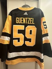 Jake Guentzel Pittsburgh Penguins Authentic 23/24 Home Jersey - Size 46