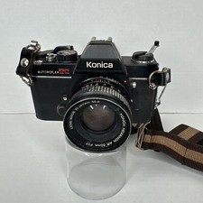 Konica Autoreflex TC 35mm Film Camera w/ Konica Hexanon AR 50mm F1.7 ,"UNTESTED"