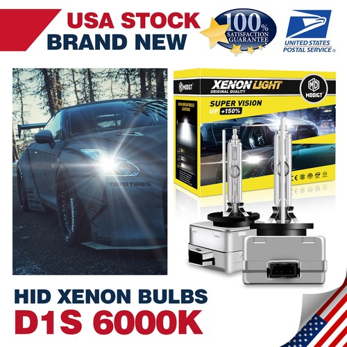 Pair 2Pcs D1S 6000K Bright HID Bulbs Xenon Headlight For BMW 535i 2008 ...