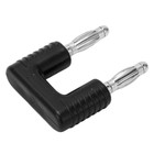 Banana Dual Plug Banana Plugs Connector Spacing 19mm For Electronic Instruments